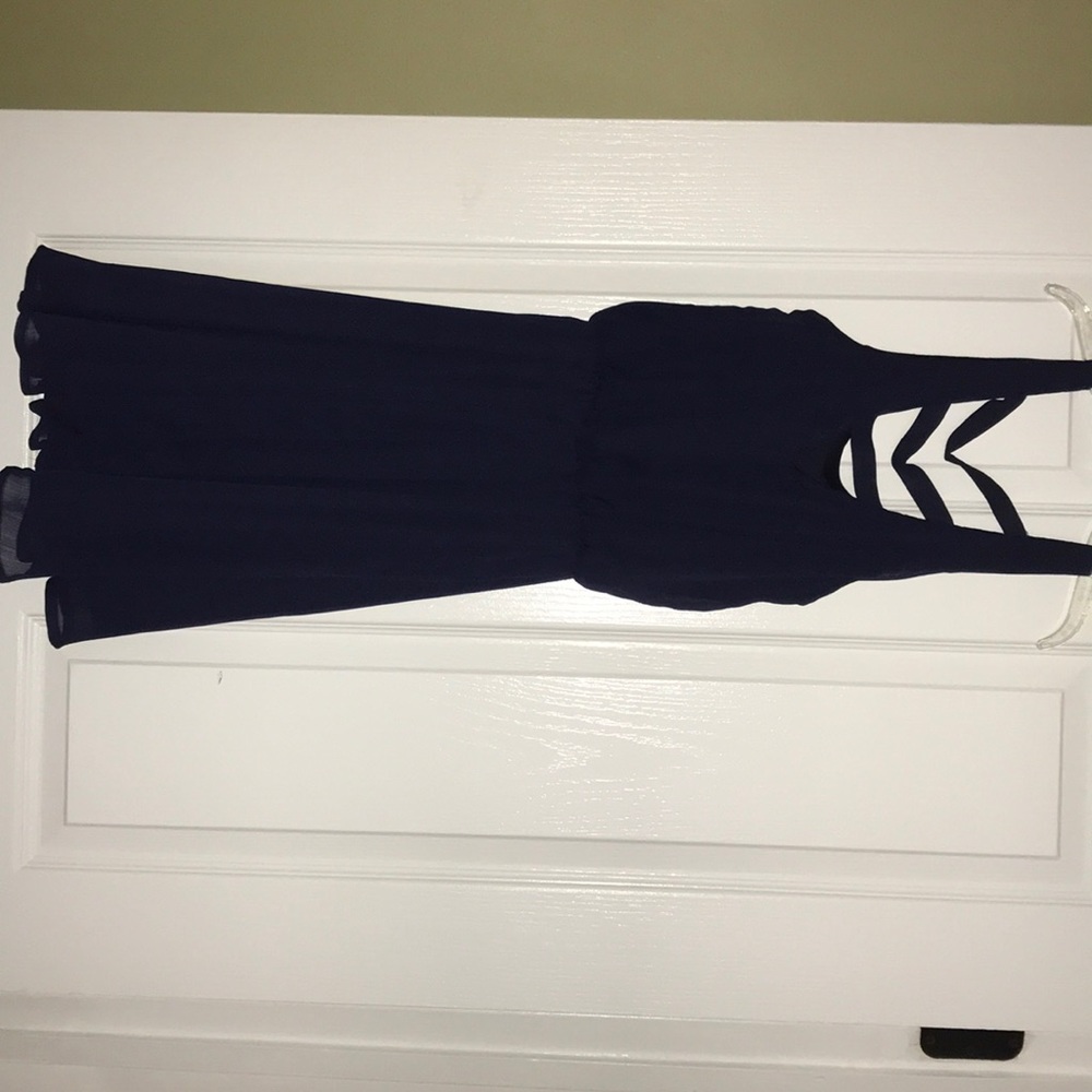 Navy blue dress